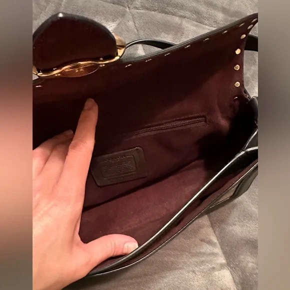 COACH SHOULDER HANDBAG - Picture 5 of 8